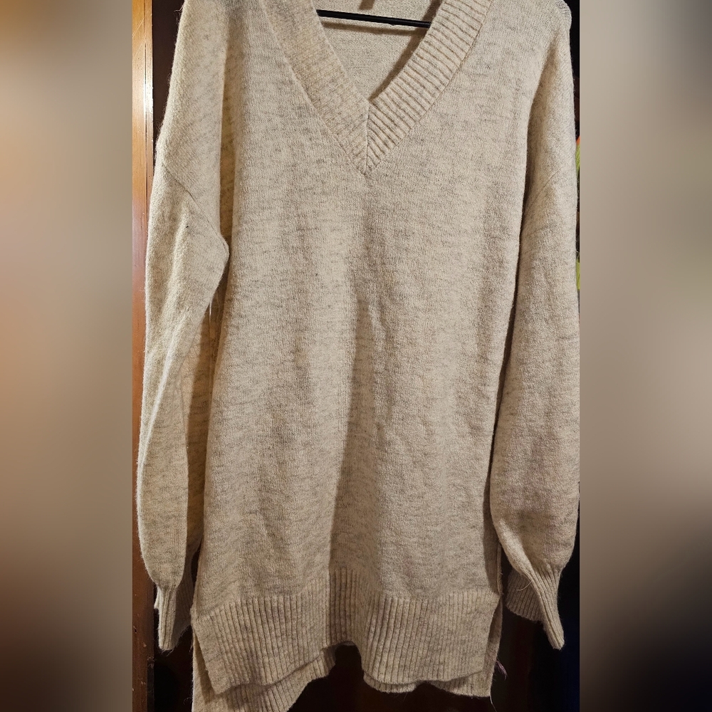 Woman's Tan Sweater